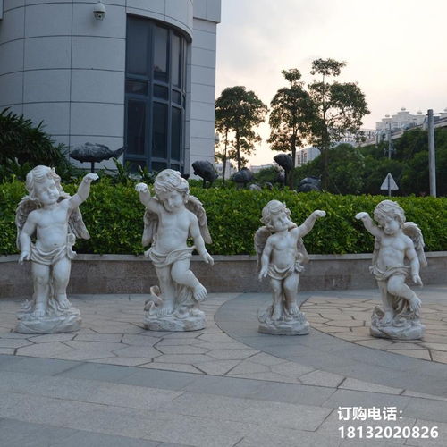 漢白玉天使雕塑 蚌埠青石雕塑天使廠家