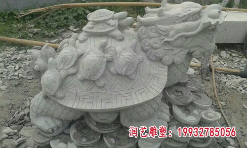 龍龜石碑 房地產(chǎn)龍龜石頭雕塑訂制