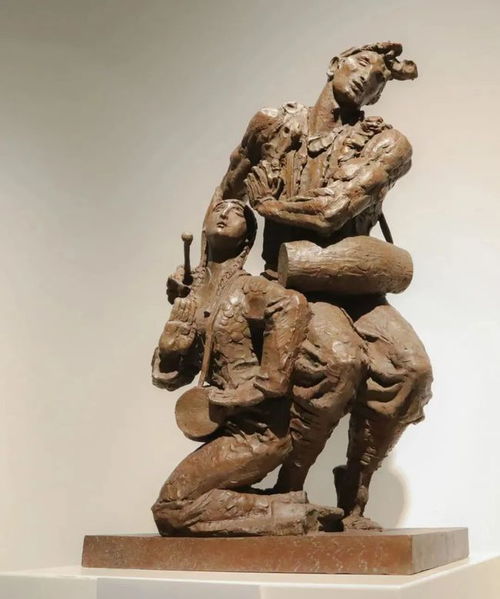 展覽現(xiàn)場 禮贊中華 曾成鋼雕塑作品展開展